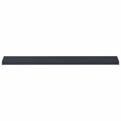 Parapet okienny Antracytowy z rysunkiem drewna PVC