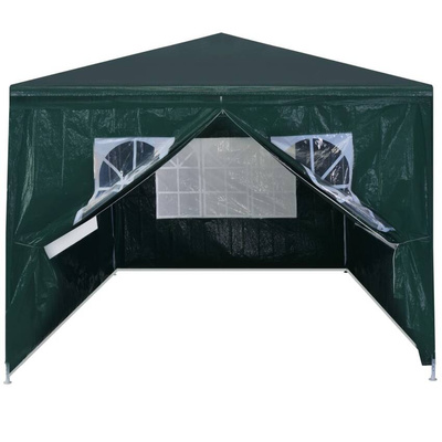 vidaXL Namiot imprezowy, 3 x 4 m, zielony