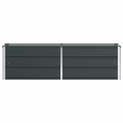 Donica Antracyt 160 x 40 x 45 cm Stal