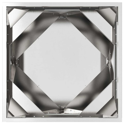 Donica 2 pcs Srebrny 50 x 50 x 50 cm Stal nierdzewna
