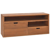 Szafka pod TV, 90x30x40 cm, lite drewno tekowe vidaXL
