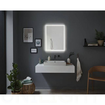 Lustro 60x80 LED zmienna barwa IP44 biała 22W