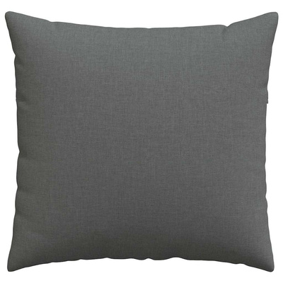 Poduszki na sofę 2 pcs Ciemnoszary 50 x 50 cm tkanina