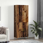 Highboard Stare drewno 69,5 x 34 x 180 cm Drewno inżynieryjne