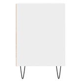 vidaXL Szafka pod TV, biała, 100x35x55 cm, materiał drewnopochodny