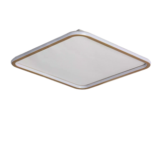 Plafon LED 40W Kwadratowy Złoty CCT 3000K/4000K/6000K 60x60cm Abruzzo Angelo