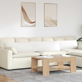 Poduszki na sofę 2 pcs Biały 200 x 40 cm tkanina