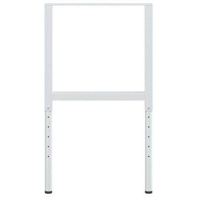 Regulowane ramy stołu roboczego, 2 szt., metal, 55x(69-95,5) cm
