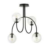 Żyrandol ARCHI 4A BL TRANSPARENT