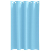 Firany blackout z kółkami 2 pcs Jasnoniebieski 175 x 140 cm