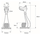 Lampka biurkowa K-BL1607 żółta z serii PIESEK KAJA