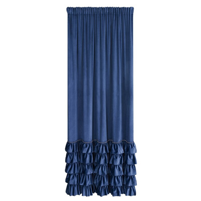 Zasłona Carli granatowa 140x250