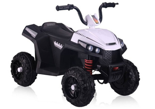 Quad na Akumulator S601 Pojazd Terenowy Koła EVA Światła LED Biały