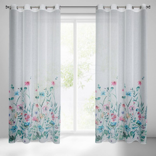 Zasłona Lilian biała 140x250