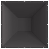 Kominek Czarny 50 x 50 x 35 cm Stal