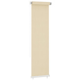 vidaXL Roleta zewnętrzna, kremowa, 60x230 cm, HDPE