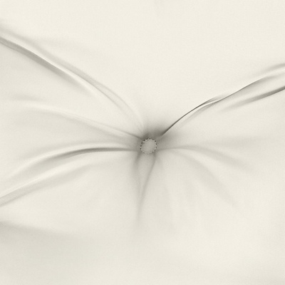 Poduszki na ławkę ogrodową, 2 szt., kremowy melanż, 100x50x7 cm