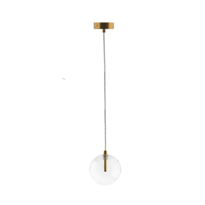 Lampa designerska Abigali GLOBO G4 ?120mm złota