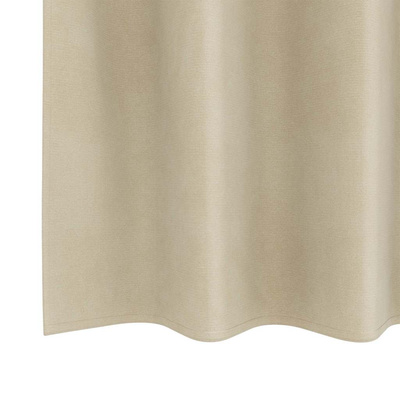 Zasłony zaciemniające 2 pcs Kremowy 140 x 140 cm Aksamit