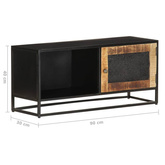 vidaXL Szafka pod TV, 90x30x40 cm, surowe drewno mango