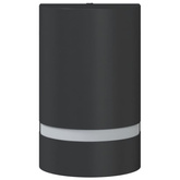 Kinkiet zewnętrzny, czarny, odlewane aluminium