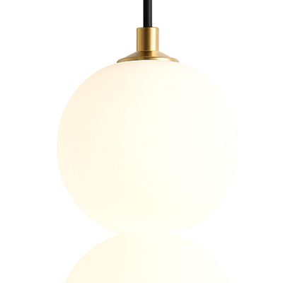 Lampa wisząca Abigali Pontti2 6W złoty/mleczne kule