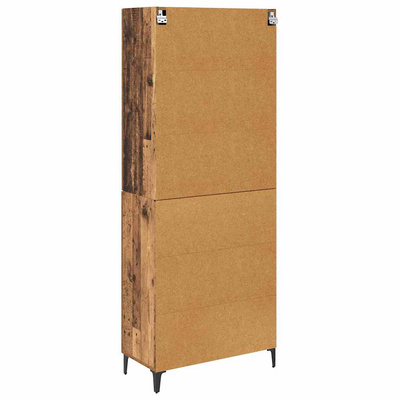 Highboard Stare drewno 69,5 x 34 x 180 cm Drewno inżynieryjne