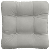 Poduszki na siedziska 4 pcs Jasnoszary 45 x 45 cm