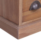 vidaXL Szafka pod TV, 120 x 30 x 40 cm, lite drewno tekowe