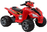 Quad na Akumulator Duże Koła Czerwony