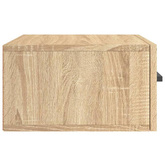 vidaXL Wiszące szafki nocne, 2 szt., dąb sonoma, 35x35x20 cm model standard