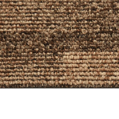 vidaXL Podłogowe płytki dywanowe, 20 szt., 5 m², brązowe