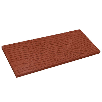 Kamień kroczący 6 pcs Czerwony 60,5 x 25 x 2 cm Guma