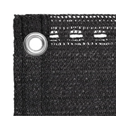 Parawan ogrodowy HDPE, 120x500, cm antracytowy