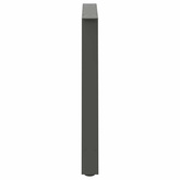 Nogi do stołu jadalnego w kształcie litery A 2 szt. Antracyt 90x(72-73) cm Stal