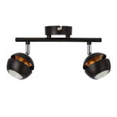 Boni listwa 2x3w gu10 led czarny