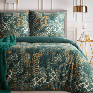 Spring ciemnozielony 160x200