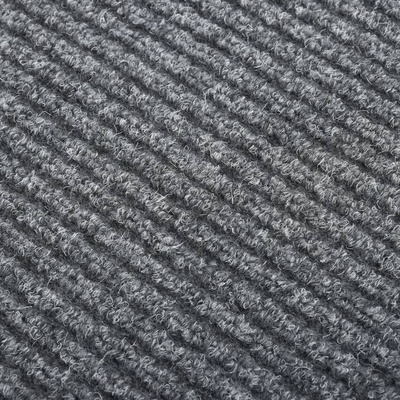 vidaXL Dywanik pochłaniający zabrudzenia, 100x400 cm, szary
