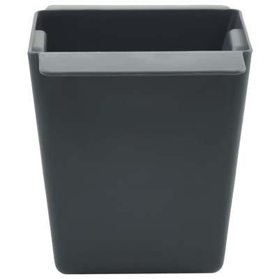 Skrzynki na kwiaty do palet euro 24 pcs Szary 13,5 x 9 x 9,5 cm