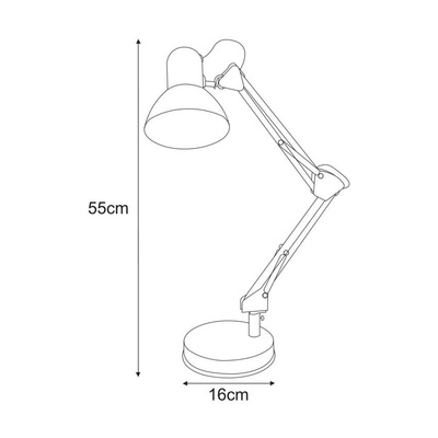 Lampka biurkowa K-MT-COSMO RÓŻOWY z serii COSMO