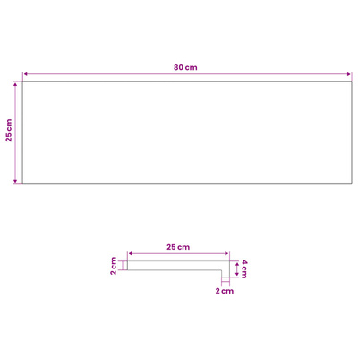 Nakładki na schody 16 szt. 80 x 25 x 2 cm Ciemny brąz