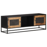 vidaXL Szafka pod TV, 120x30x40 cm, surowe drewno mango model standard