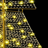 Choinka z 240 diodami LED Ciepła biel 180 cm PET