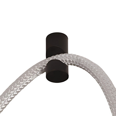 Lampa wisząca Abigali Skyline 60W flex nowoczesna 3m czarny