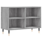 Szafka pod TV, szary dąb sonoma, 69,5x30x50 cm vidaXL