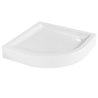 Brodzik półokrągły 80x80 16 cm bez syfonu polski AK-80-083-P Invena