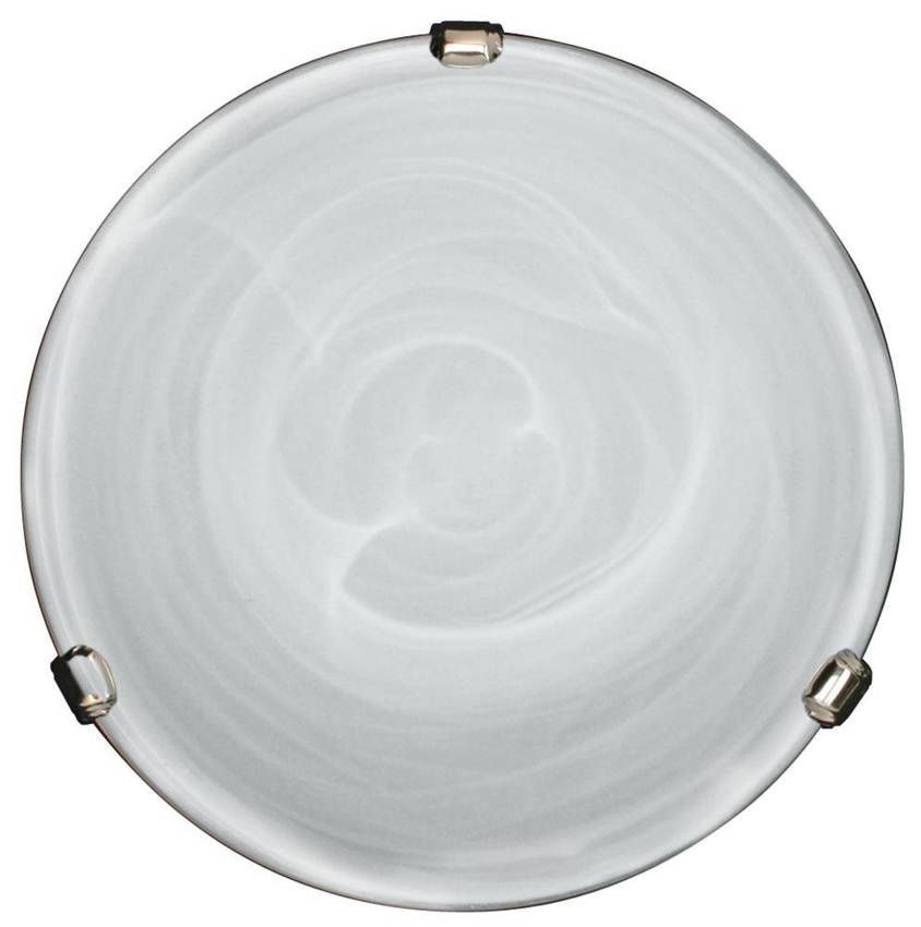 Plafon szklany okrągły lampa 25cm Duna 12-82114