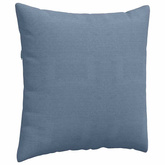 Poduszki na sofę 2 pcs Niebieski 60 x 60 cm Tkanina sztruksowa