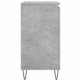vidaXL Komoda, szarość betonu, 60x35x70 cm, materiał drewnopochodny