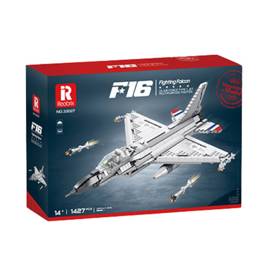 Klocki Konstrukcyjne Myśliwiec  F-16 Fighting Falcon 1427el